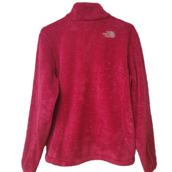 CTHE NORTH FACE Women's Osito Fleece Full Zip Jacket, Fuchsia Pink-Size S/P - Picture 4 of 8